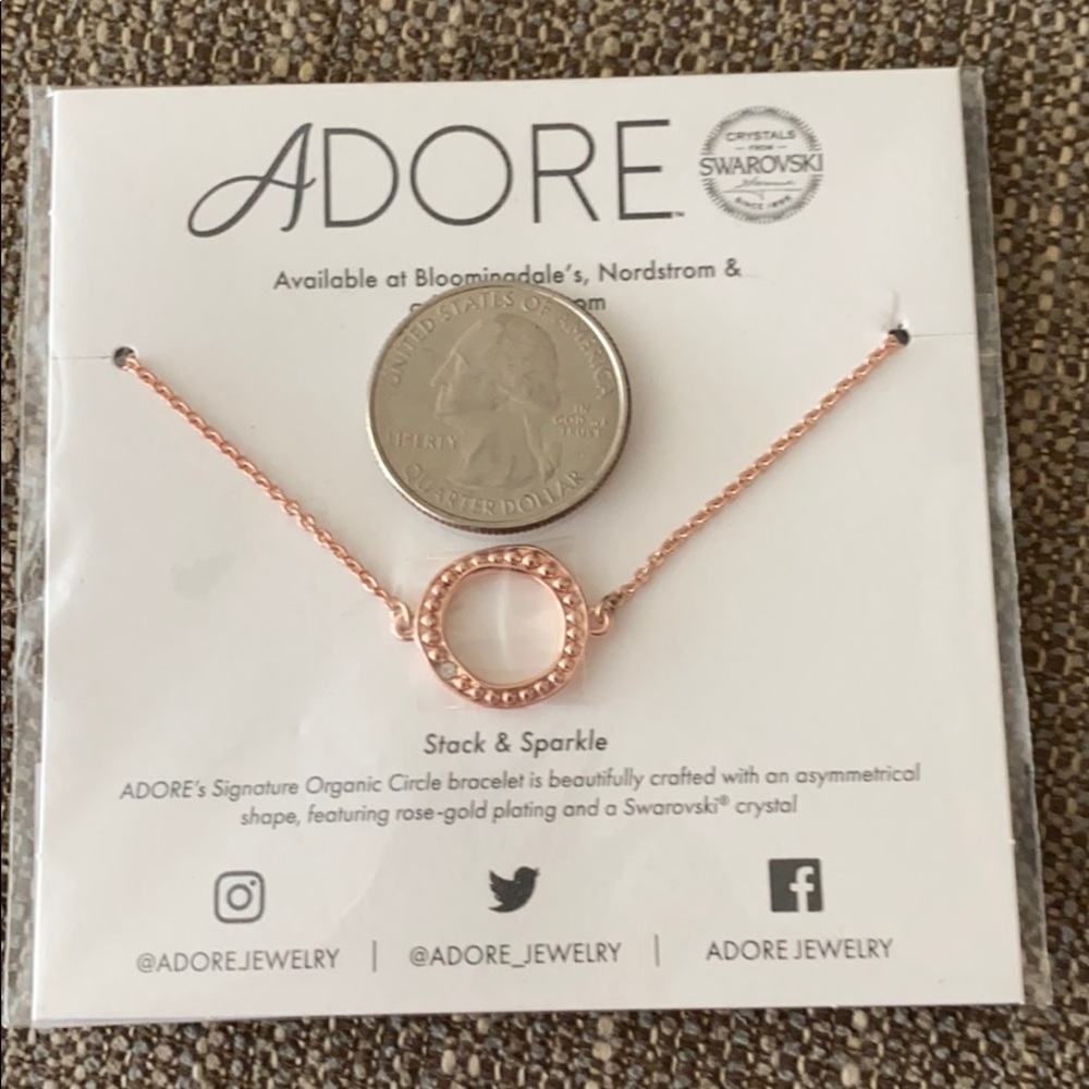Adore bracelet.